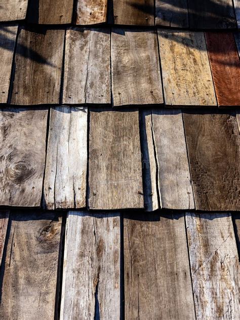 Old Wooden Roof Tiles Background Wood Background Vintage Wood