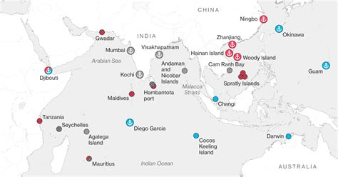 Map Of Chinese Military Bases