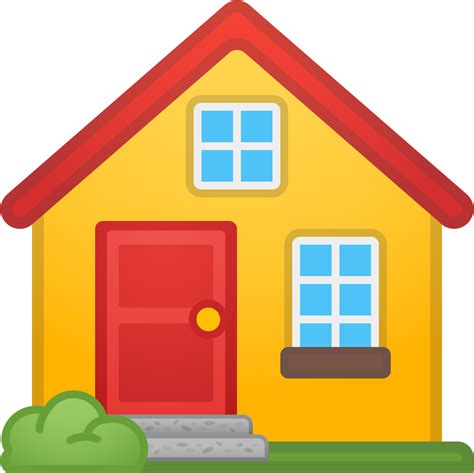 House Icon House Emoji Png Clipart Full Size Clipart 5631016