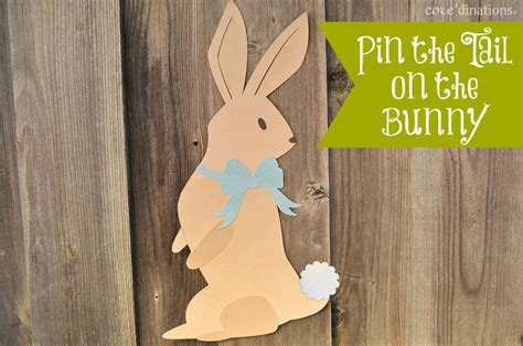 Pin The Tail On The Scrapbook Cardstock Bunny Party Scrapbooking