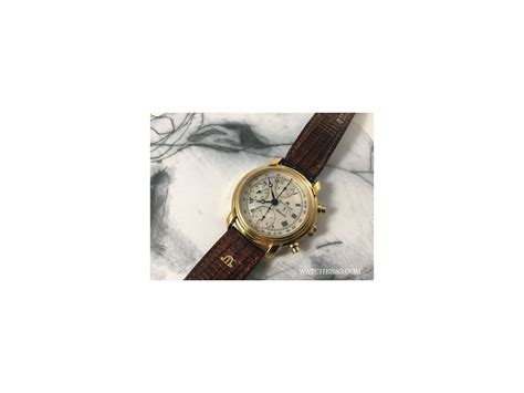 Vintage Watch Chronograph Maurice Lacroix Automatic Masterpiece Box