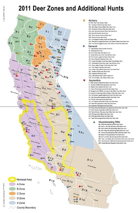 Mass Hunting Zones Map