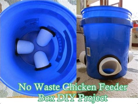 Just like waterers, chicken feeders come in many different varieties. This No Waste Chicken Feeder Box DIY Project is a great way to create a no spill frugal feeding ...