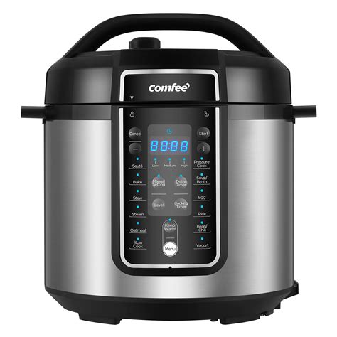 Buy Comfee Pressure Cooker 6 Quart With 12 Presets Multi Functional