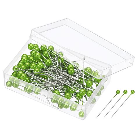 Uxcell Pearlized Sewing Pins Ball Head Needle Straight Quilting Pin