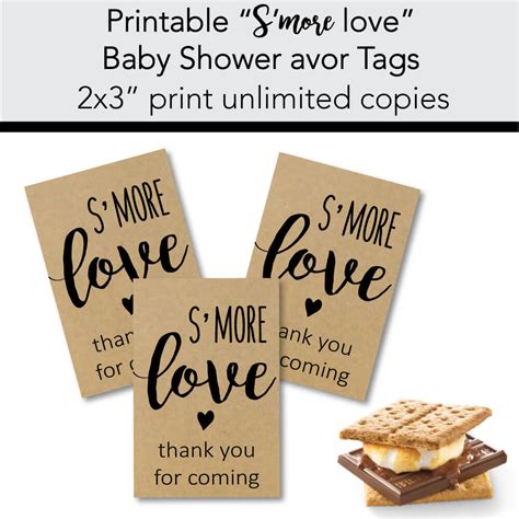 Free printable baby shower invitation templates that you can customize in minutes. 5 Easy S'mores Favor Ideas That Your Guests Will Love