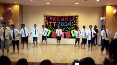 Farewell Dancefunniest Dance Performance It Farewell 2014 Youtube