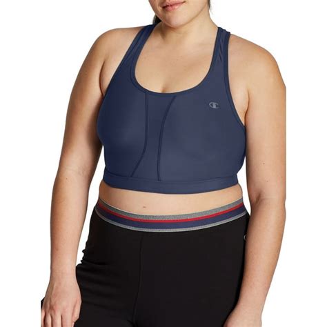 Champion Womens Plus Size Active Vented Sports Bra