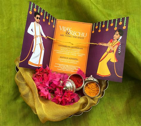 rechu weds vijay on behance marriage invitation card indian wedding invitation cards marriage