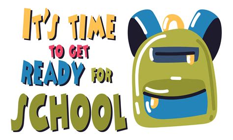 Lets Go Back To School Vector Conceptual Design Welcome Back To