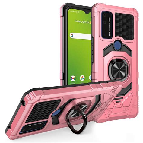 Atandt Phone Cases By Rome Tech Calypso Armor Case With Ring And Magnetic