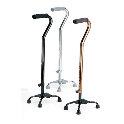 Quad Cane Small Base Medical Supply Store Home Health Care Supplies
