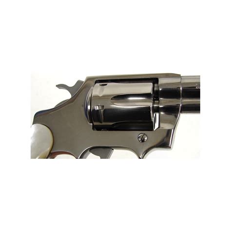 Colt Sf Vi 38 Special Caliber Revolver Scarce Bright Stainless Steel