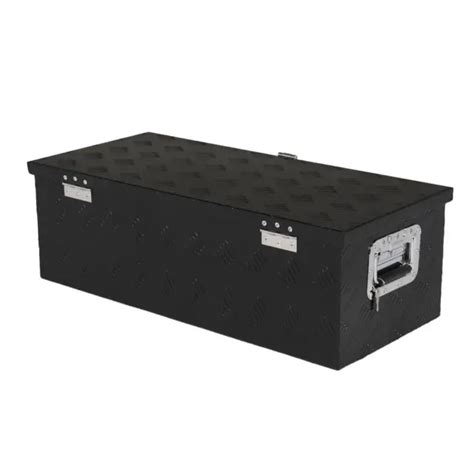 30and Black Aluminum Pickuprvtruck Bed Camper Tool Box Trailer Tongue