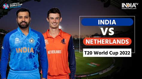 Ind Vs Ned T20 World Cup India Vs Netherlands Super 12 Clash In Sydney