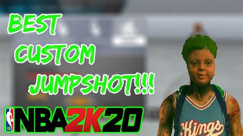 New Nba 2k20 Best New Custom Jumpshot For All Builds Straight Greens