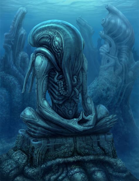 Xenocthulhu Ilya Suhoi Lovecraftian Horror Cthulhu Art Giger Art