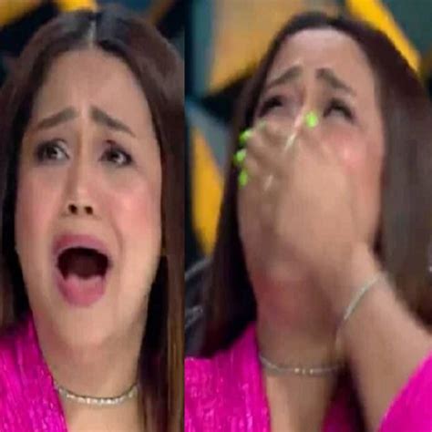 Neha Kakkar Gets Badly Trolled For Crying Again After A Contestant Sings Maahie Ve On Superstar