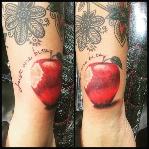15 Inspired Apple Tattoos Half Sleeve Tattoo Apple Tattoo Cool Half