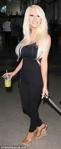 Courtney Stodden Does Her Best To Look Sophisticated At Lax Daily