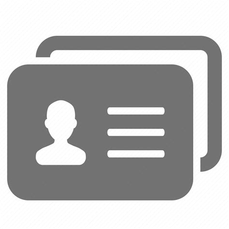 Avatar Business Card Contact Id Profile Tag Icon Download On