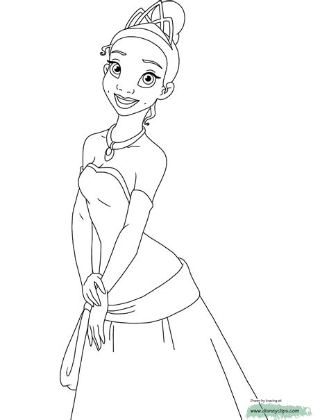 The Princess And The Frog Coloring Pages Disney Coloring Book