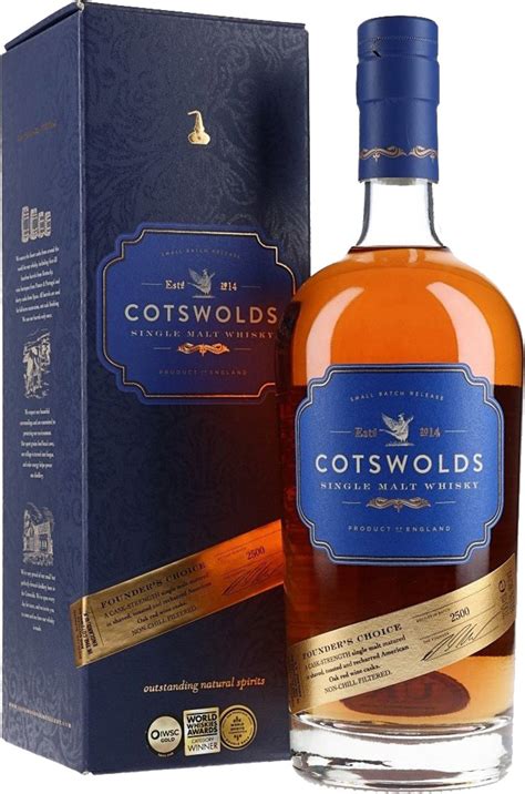 Cotswolds Founders Choice Cask Strength Single Malt Whisky 700ml