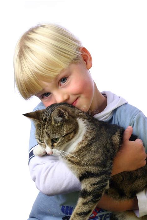 Acquaintance A Little Boy With A Frog Stock Photo Image Of Animals