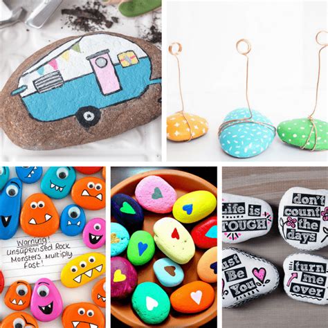 Rock Painting Ideas Roundup Of 30 Painting Ideas For Kids And Adults