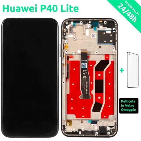 DISPLAY LCD PER HUAWEI P LITE NERO JNY L A JNY LX LX FRAME