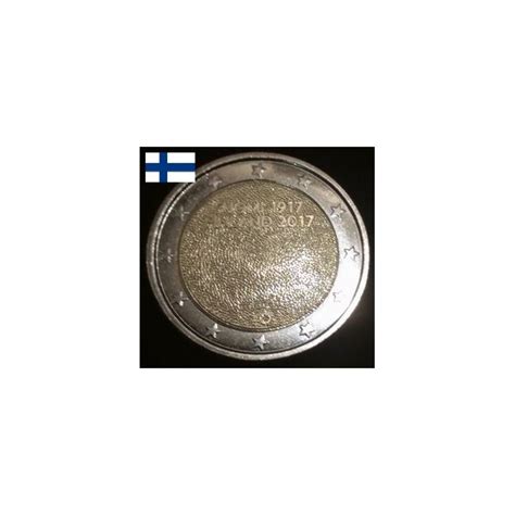 2 Euros Commémorative Finlande 2017 Independance Finlande Issoire