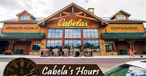 Check the cabela's website for holiday hours. Cabelas Hours of Operation Today | Open & Close Times ...