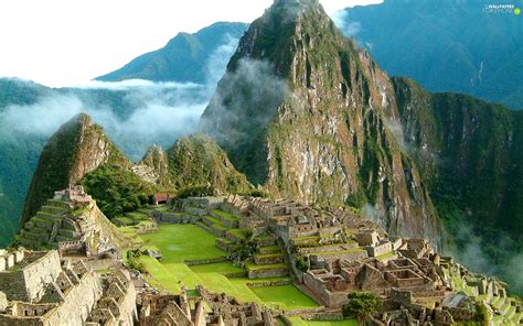 Mountains Machu Picchu Peru For Phone Wallpapers 1920x1200