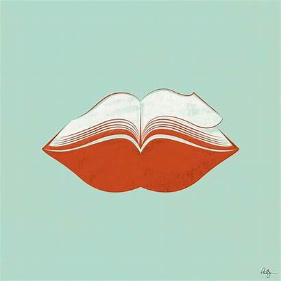 Read Clip Reading Books Lip Lips Illustrations