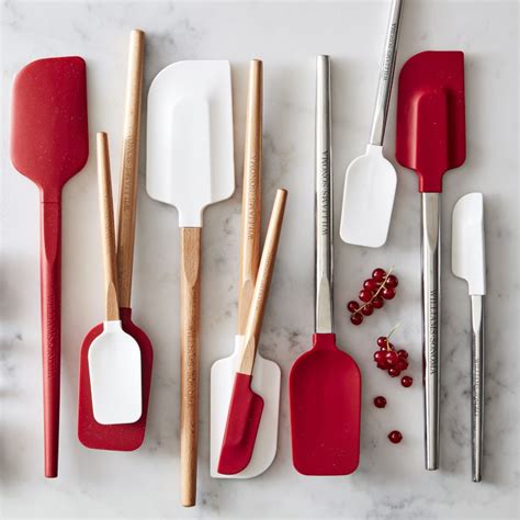 Williams Sonoma Silicone Mini Spatula And Spoonula With Stainless Steel