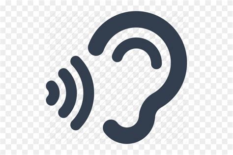 Listen Ear Icon Image Hear Icon Free Transparent Png Clipart Images