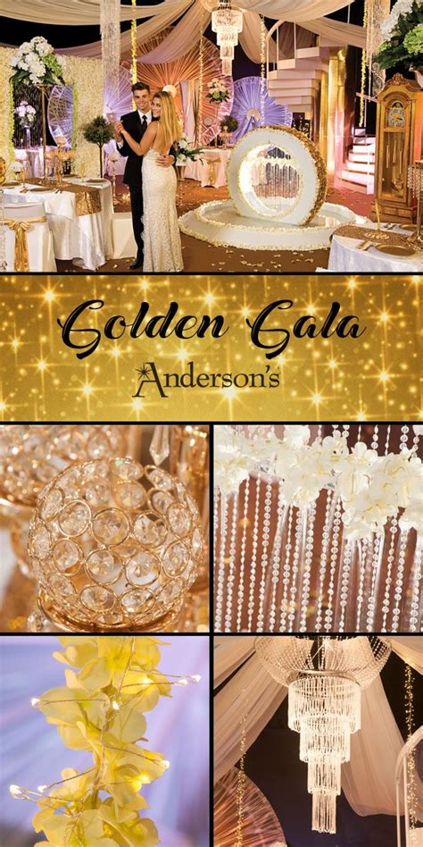 Golden Gala Complete Prom Theme Offer The Gold Standard In Prom