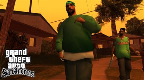 Gta San Andreas Grove Street Families Gang Member Quotes Voices