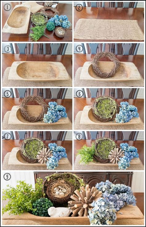 Christmas is the time to bake to your heart's content. Step By Step Directions For Filling A Dough Bowl | Worthing Court | Dough bowl centerpiece ...