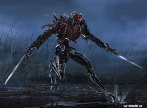 Crysis 3 Alien Redesign Viktor Jonsson On Artstation At