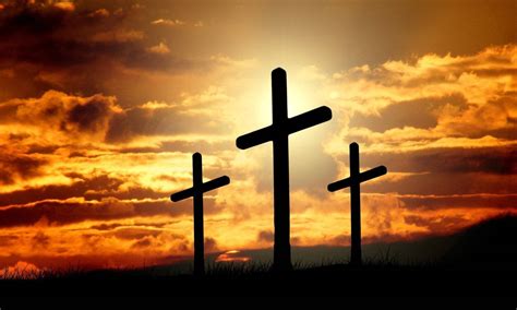 Download The Cross At Mt Calvary In Christianity Wallpaper