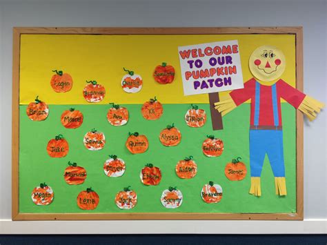 Pumpkin Patch Bulletin Board Halloween Bulletin Boards Pumpkin Patch