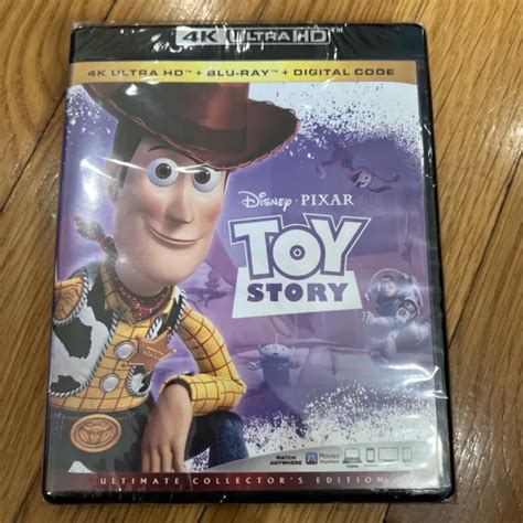 New Disney Pixar Toy Story 4k Uhd Blu Ray Dvd Digital Hd New No