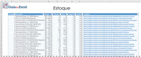 Excel Cadastro De Produtos Com Imagem Guia Do Excel