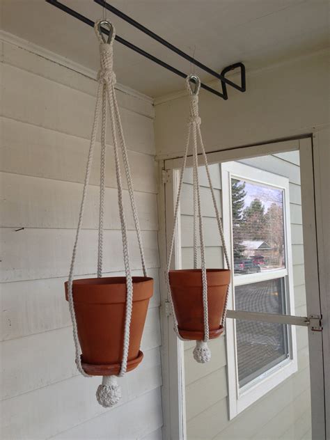 How To Make A Plant Hanger Out Of Rope 10 Steps With Pictures