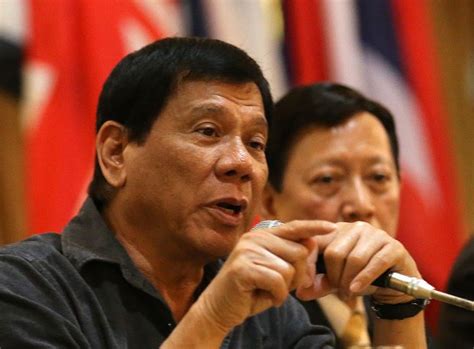 Duterte On West Philippine Sea Dispute We Are Not Prepared To Go To War News About West