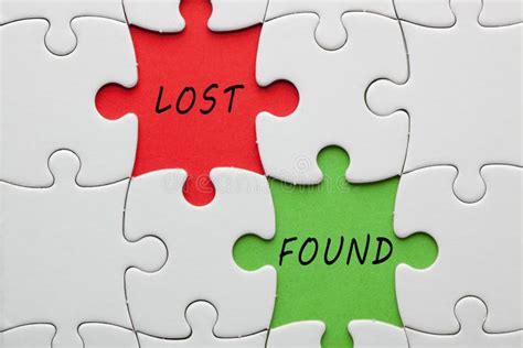 Lost And Found Stock Image Image Of Prominent Pictograph 3751067