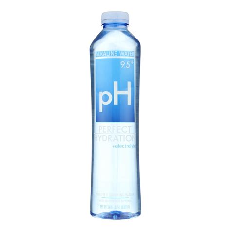 Perfect Hydration Alkln Water Ph 95electrol Case Of 12 338 Fz