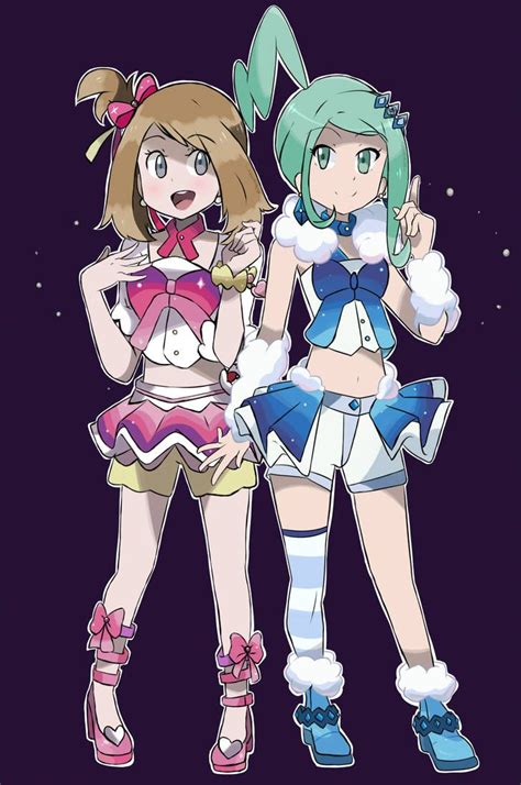 Pokemon Oras Contest May And Lisia By