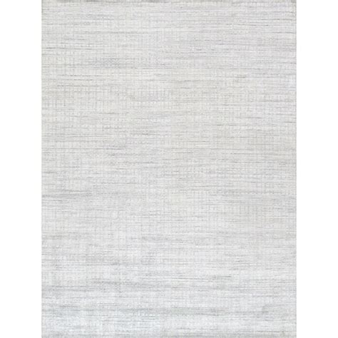 Shop Pasargad Home Slate Collection Hand Loomed Silk And Wool Area Rug